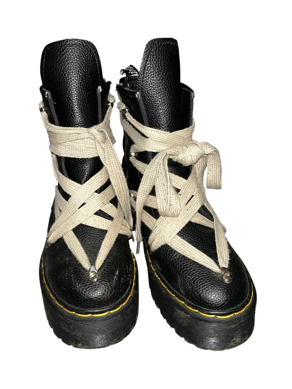 1460 Rick Owen’s x Dr.Martens Soft Leather Platform Boot